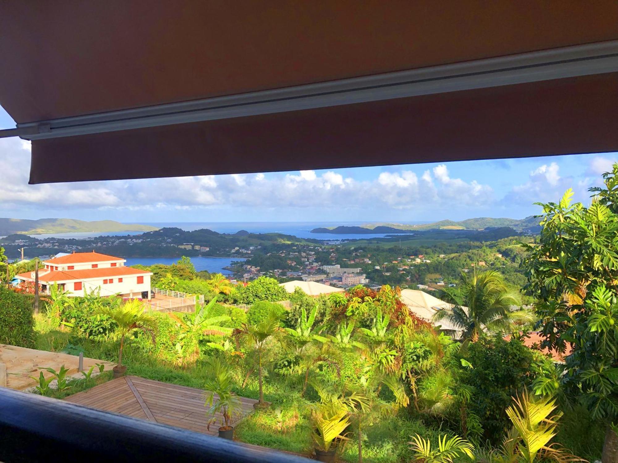 F3 Hibiscus - Piscine Chauffee - Vue Mer - 9 Min De La Plage - Ti Zwezo Paradi La Trinité Exteriör bild